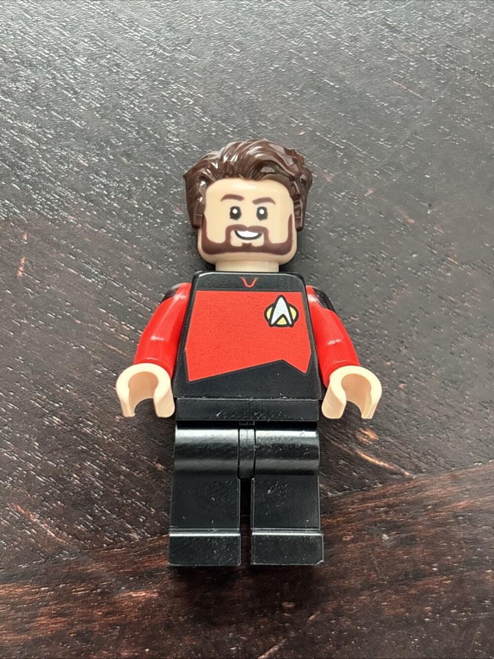 Lego Star Trek Commander William Riker #trek003 Set #10356 USS Enterprise NCC